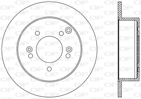 OPEN PARTS Jarrulevy BDA2482.10